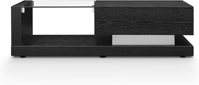 Modern Etta Black Oak Coffee Table
