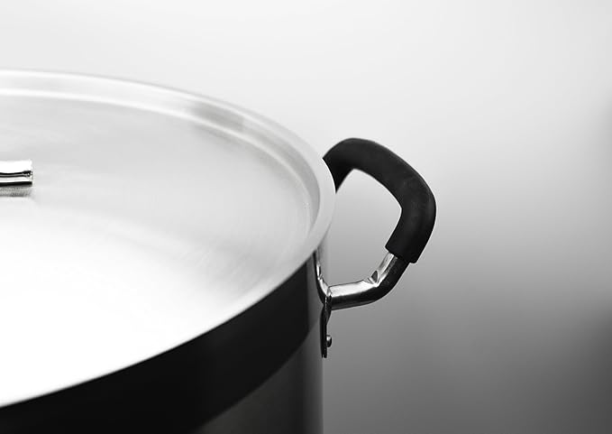 Northern Brewer - MegaPot Stainless Steel Brew Kettle with Volume Markings (20 Gallon w/Valve)