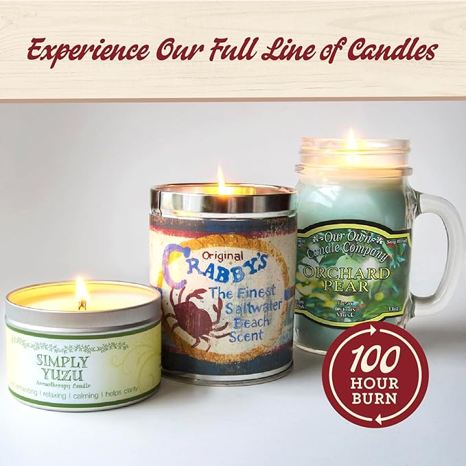 Our Own Candle Company, Cactus Blossom Scented Mason Jar Candle, 100 Hour Burn Time, 13 Ounces