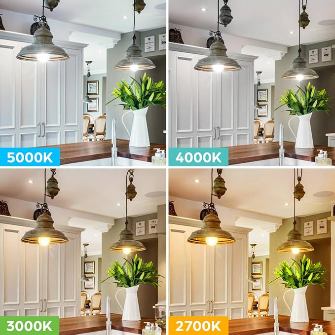 LED Light Bulbs 100W Equivalent 1500 Lumens, A19 13W 3000K Soft White Non-Dimmable, Super Bright No Flicker Standard E26 Edison Screw Bulbs for Home, Bedroom, Office Lamp, 12-Pack
