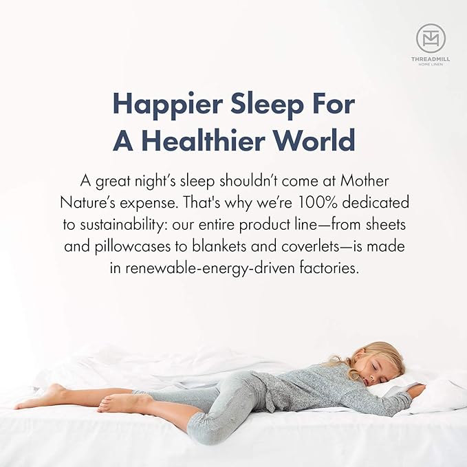 Threadmill 100% Cotton Sheets for Full Size Bed - 600 Thread Count Full Bed Sheets Set with 16” Deep Pocket - Damask Stripe Sateen Weave 4-Piece Bedding Set with Cooling Effect, Moonrock Grey