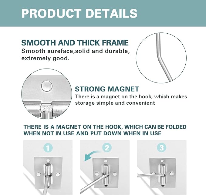 Banana Hanger Hook – Space Saving Banana Holder Hanger to Keep Bananas Fresh, Self Adhesive and Screw Banana Hook 3Pack Silver