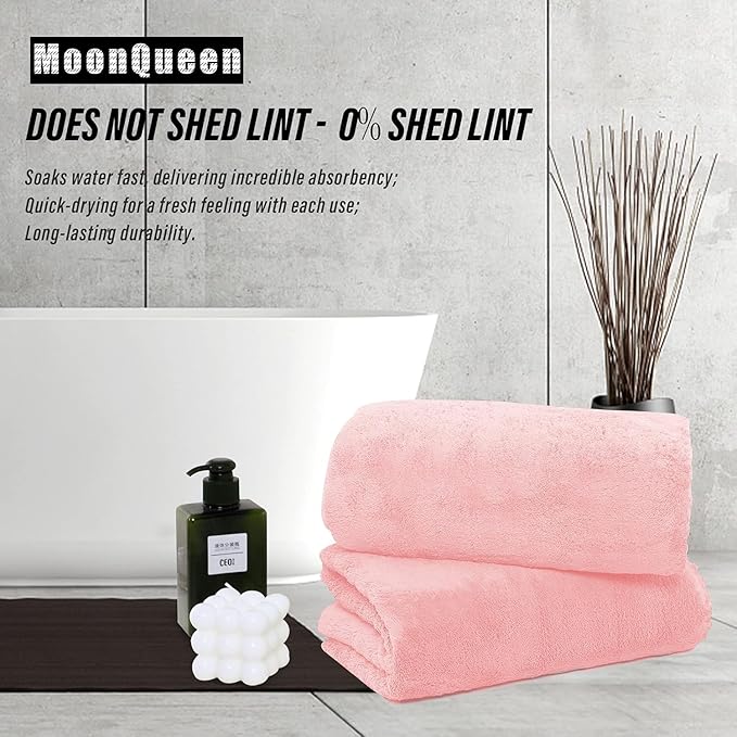 Microfiber Bath Towel 35x70in - Ultra Soft Quick Dry, Lightweight for Gym, Spa, Travel | Hotel Grade & Multi-Use| Single Pack