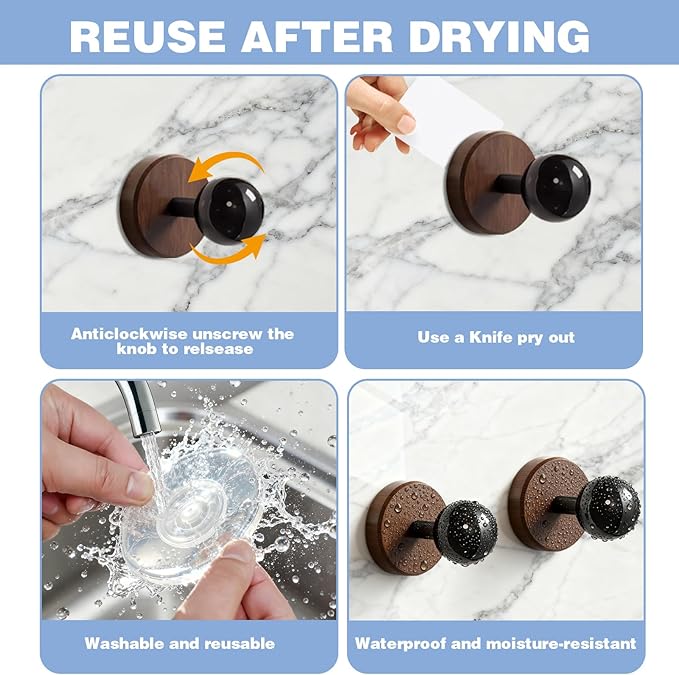 Wreath Hangers for Front Door,Suction Cup Hooks for Shower,Removable No-drill Suction Cup Hook for Door Wreaths/Glass Window/kitchen,Ideal for Holiday/Christmas Door Decoration(2 pcs-4 suction cups)