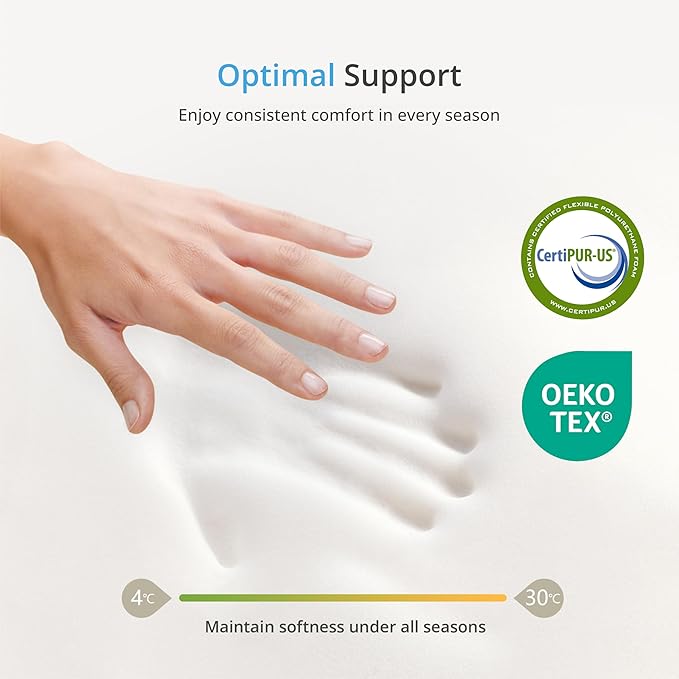 EGOHOME 12 Inch Full Mattress in a Box, Gel Infused Memory Foam Mattress with Cooling Cover, Medium Firm for Back Pain Relief, Foam Made in USA, Fiberglass Free, CertiPUR-US Certified, 54”x75”x12”