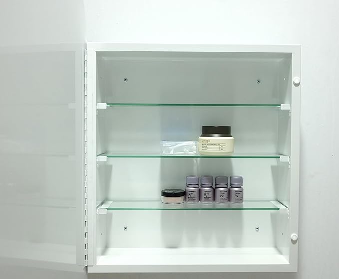 20x30 Inch Arched Medicine Cabinet with Mirror,Recessed Or Surface Mount for Bathroom Bedroom with Storage, Arched Frameless Medicine Cabinet