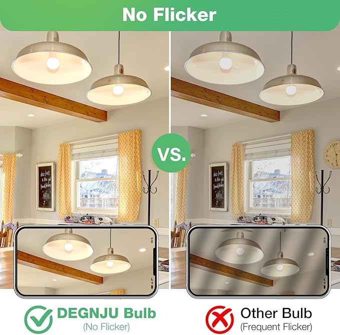 Light Bulbs,100 Watt Light Bulb Eqv, Warm Light Bulbs LED 1500LM, Soft White 2700K, 13W Bright Standard E26 Bulb, 15000H, Non-Dimmable, White LED Bulbs for Rooms, 3 Pack