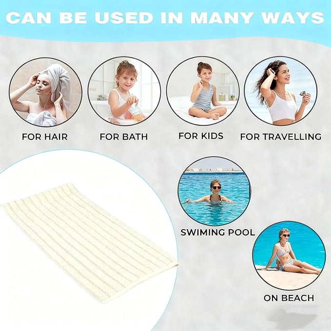 Super Size Thick Coral Fleece Bath Towel 35 * 70inches, Ultra Soft & Highly Absorbent Quick-Dry Bath Sheet, Plush Microfiber Towel for Adults, Women, Men, Spa, Beach and Gift Ideas