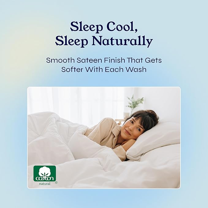 California Design Den Twin Sheets Set - 400 Thread Count Sateen, Natural 100% Cotton Bed Sheets, Deep Pockets with All Around Elastic, Soft, Cool and Durable Bedding - Cobalt Blue