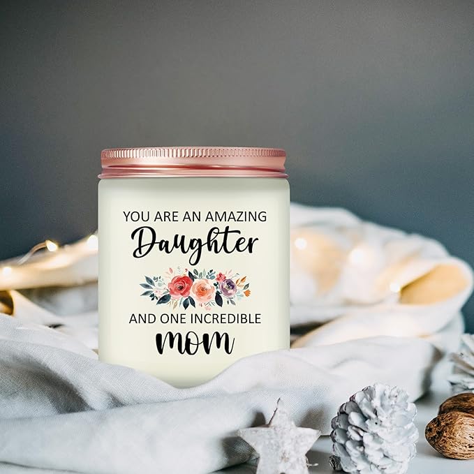 Daughter Gifts from Mom Dad - Daughter Birthday Gifts - Christmas Mothers Day Gift for Daughter - Lavender Scented Candle