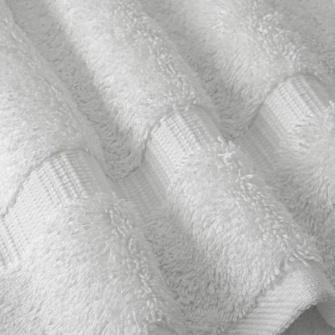 Chakir Turkish Linens | Hotel & Spa Quality 100% Cotton Luxury Turkish Towels | Soft & Absorbent (30x60 Inches Extra Large Bath Towels, Set of 4 - White)