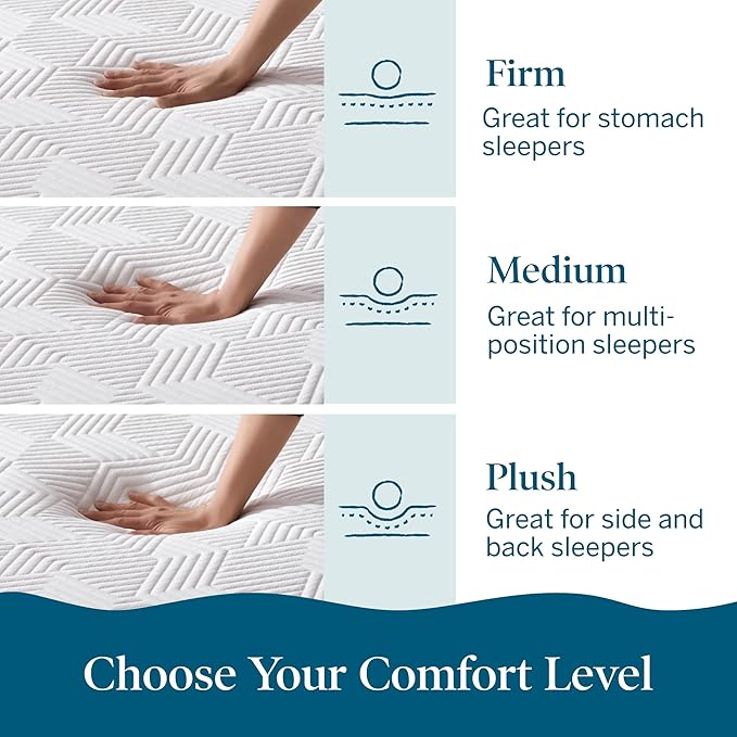 Lucid 10 Inch Memory Foam Mattress - Medium Feel - Infused with Refreshing Bamboo Charcoal and Cooling Gel - Bed in a Box - Temperature Regulating - Pressure Relief - Breathable - Twin XL Size