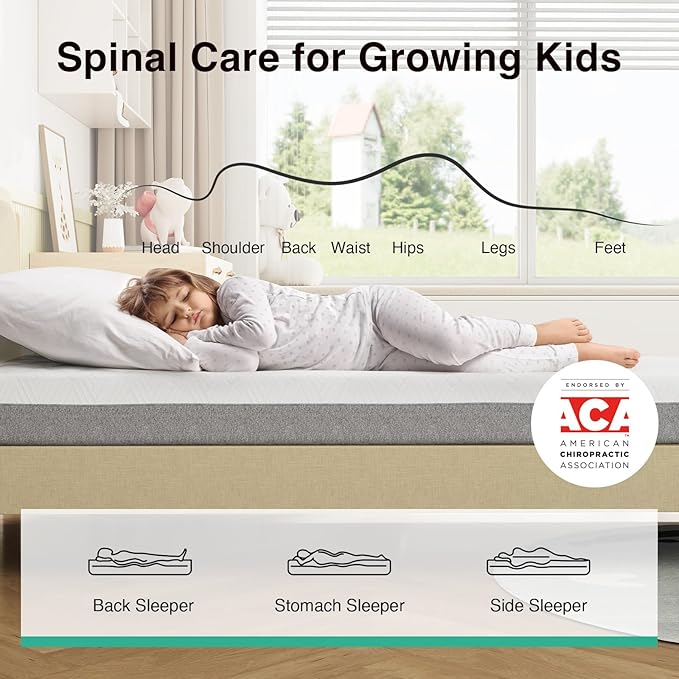 Novilla Mattress Twin XL, 8-Inch Gel Memory Foam Mattress for Pressure Relief, Enhanced Support & Plush Comfort, Twin XL Bed in a Box, Bliss