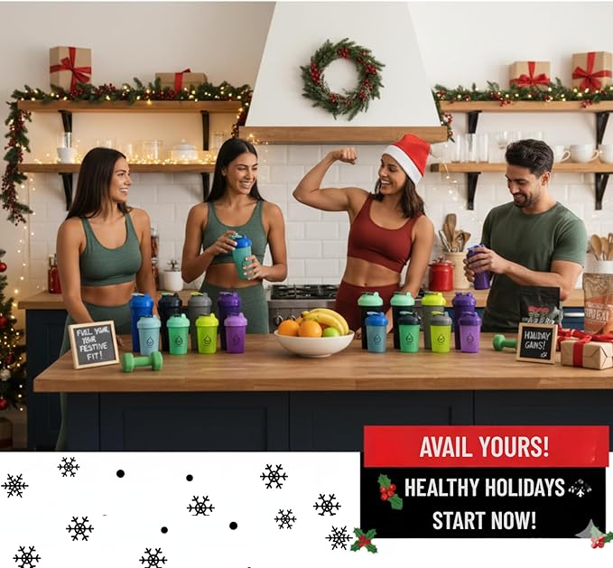 2 PACK, 28 oz & 20 oz Shaker Bottles with Powerful Wire Whisks for Protein Mixes | Leakproof Blender Shaker Bottle Pack | BPA-Free & Dishwasher Safe | Shaker Bottle | Shaker Cups for shakes