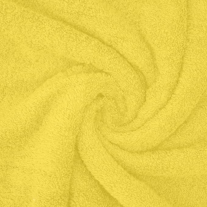 DAN RIVER 2 Pack Luxury Bath Sheets 35x70, 600 GSM, Soft & Quick Dry 100% Ring Spun Cotton Towels Ideal for Hotels, Spas, Gyms & Salons Extra Large, Yellow