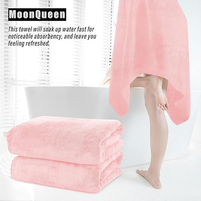 Microfiber Bath Towel 35x70in - Ultra Soft Quick Dry, Lightweight for Gym, Spa, Travel | Hotel Grade & Multi-Use| Single Pack