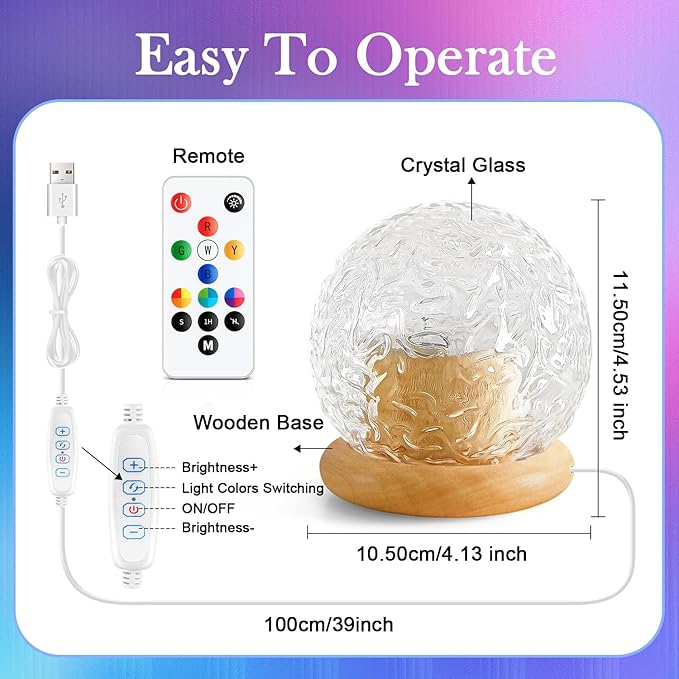 Christmas Gifts for Teens Girls Ocean Lamps for Bedroom,18-Color Teen Girl Gifts Trendy Stuff Mood Lighting,Dimmable Night Light Projector Lights for Bedroom,Remote Aesthetic Room Decor for Teen Girls