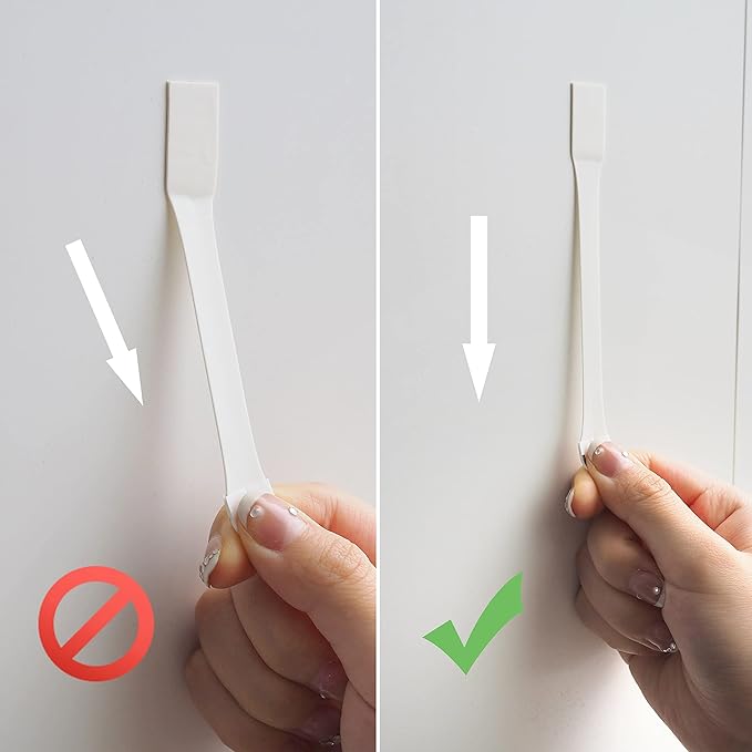 Picture Hangers for Sawtooth/Wire Back Frames, 8 Sawtooth Picture Hangers/Wire Back Hangers, 12 Large Removable Adhesive Strips, Damage Free Picture Hanging Hooks Heavy Duty, No Nails Picture Hooks