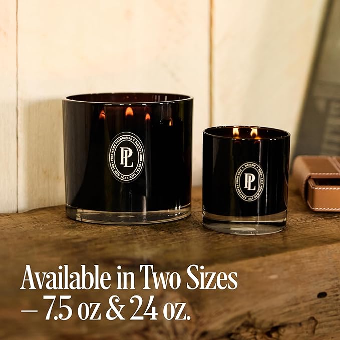 Preston Lane Luxury 2-Wick Scented Candle, Mayfair, 7.5 oz Hand-Poured in USA | Long Burn Time (20-30 Hrs), Vegan Soy Wax Blend, Decorative Glass Vessel, Fine Italian Fragrance