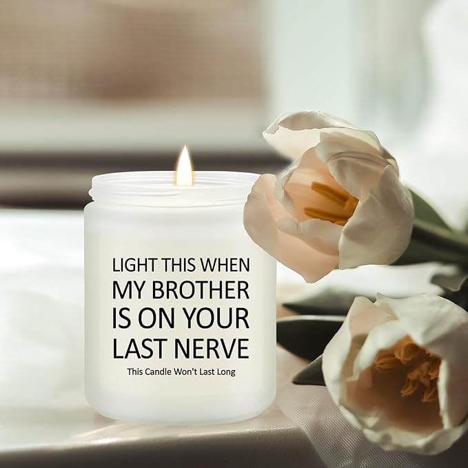 Sister in Law Gifts - Christmas, Birthday, Mother's Day, Wedding Gifts for Sister in Law - Lavender Scented Candles
