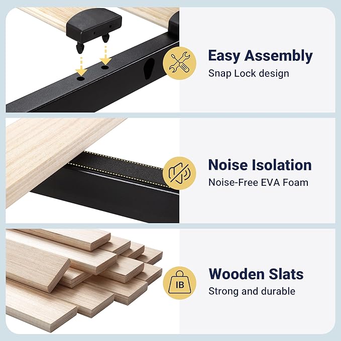 Allewie King Size Platform Bed Frame with 4 Large Storage Drawers, Velvet Vertical Channel Tufted Upholstered Bed Base, Wooden Slats Support, Noise-Free, No Box Spring Needed, Easy Assembly, Black