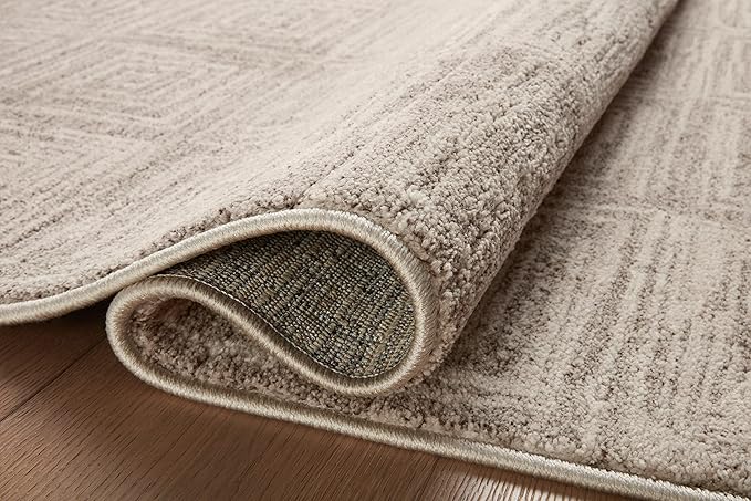 Loloi Darby Collection DAR-05 Beige/Grey 2'-7" x 8'-0" Runner Rug