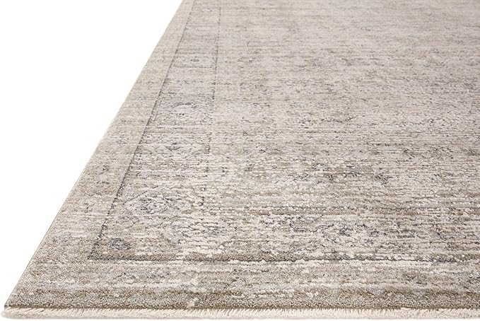 Loloi Amber Lewis Alie Collection ALE-03 Taupe/Dove 2'-7'' x 10'-0'', .13'' Pile Height, Runner Rug