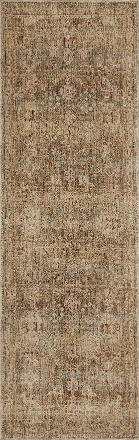 Loloi Magnolia Home by Joanna Gaines Junie Collection JUE-03 Spice/Multi 2'-0" x 3'-0", .38" Pile Height, Accent Rug