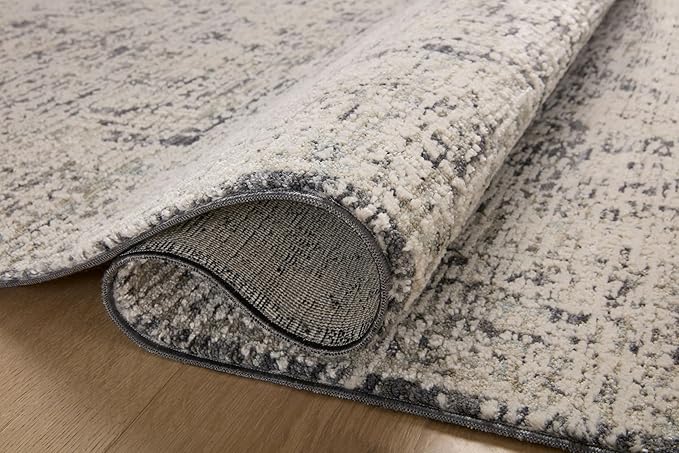 Loloi Amber Lewis Alie Collection ALE-05 Charcoal/Beige 11'-6'' x 15'-7'', .13'' Pile Height, Area Rug