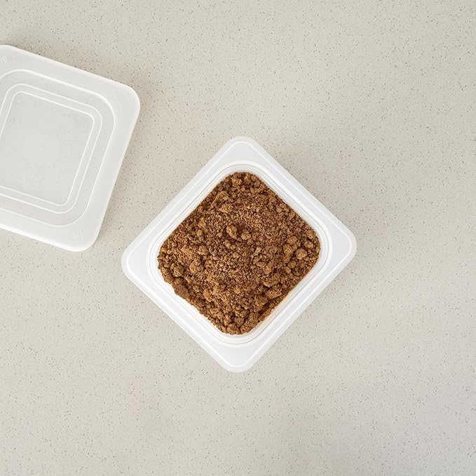 Restaurantware Food Storage Container 1 Pack of 6.8 x 4.2 x 3.9 Inches Plastic Stackable Storage Box White Reusable Label Container Dishwasher Safe For Restaurants And Kitchens