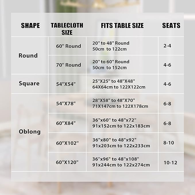 sancua 2 Pack Light Grey Tablecloth 60 x 102 Inch, Rectangle 6 Feet Table Cloth - Stain and Wrinkle Resistant Washable Polyester Table Cover for Dining Tables, Buffet Parties and Camping