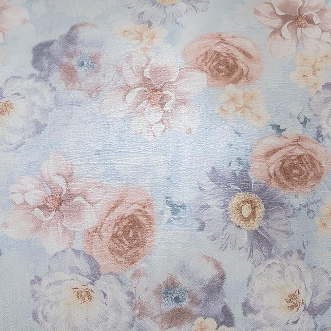 Queen Floral Comforter Set Soft Cute Floral Bedding Comforter Sets Garden Style Flower Print Botanical Flowers Comforter Set for All Seasons 1 Comforter and 1 Pillowcases