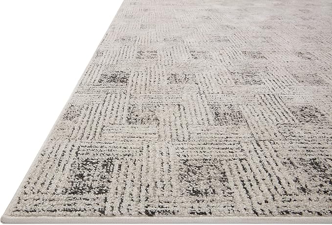 Loloi Kamala Collection KAM-01 Grey/Graphite 9'-2" x 13' Area Rug