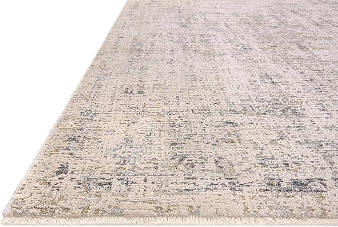 Loloi Amber Lewis Alie Collection ALE-02 Sand/Sky 2'-7'' x 12'-0'', .13'' Pile Height, Runner Rug