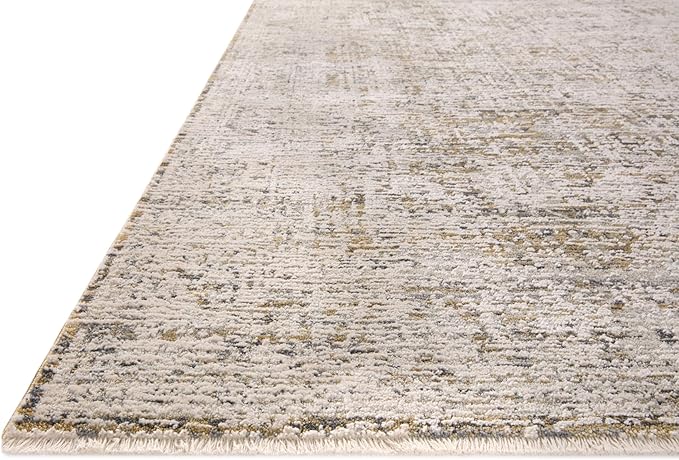 Loloi Amber Lewis Alie Collection ALE-05 Gold/Beige 2'-7'' x 7'-9'', .13'' Pile Height, Runner Rug