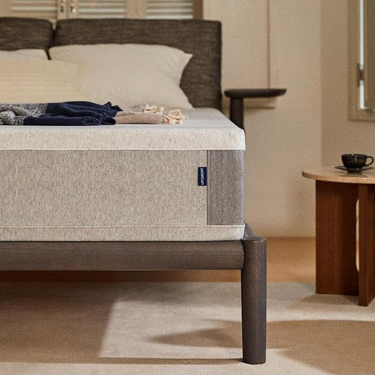 LIFEMENT, Essential 6 Inch Copper Infused Cooling Gel Memory Foam Mattress, Medium Firm, Fiberglass Free, Pressure Relief, Safe & Certified Foams & Cover, 10-Year Warranty, Mattress in a Box, King