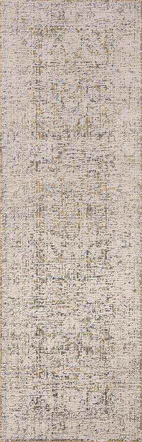 Loloi Amber Lewis Alie Collection ALE-05 Gold/Beige 5'-3'' x 7'-9'', .13'' Pile Height, Area Rug