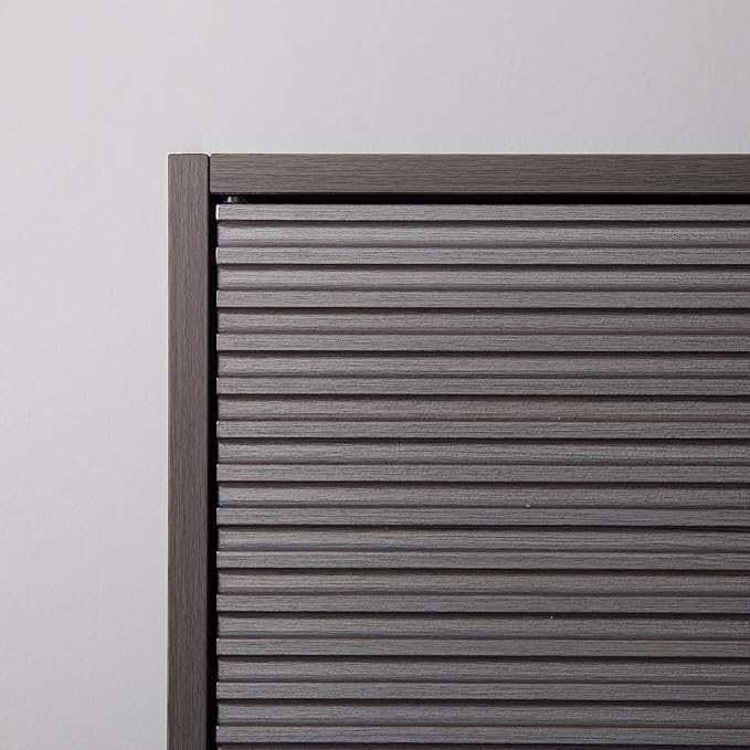 Bathroom Storage Cabinet with Motion Sensor LED Light, Wooden Medicine Cabinet Wall Mounted Cupboard with Disposable Face Towels Hole, Over Toilet Storage Cabinet and Adjustable Shelf (Grey)