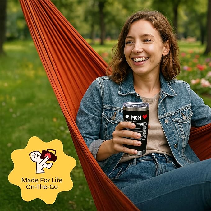 Christmas Gifts for Mom from Son - Having Me As a Son Is the Only Gift You Need 20oz Black Insulated Tumbler Best Mom Ever Gifts from Son, Mother Birthday Present Favorite Son Mug Gift Basket Stuffers
