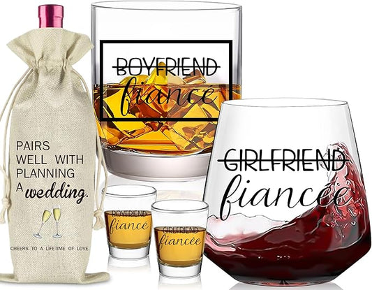 Christmas Engagement Gifts for Couples - Cool Engagement Gifts for Her, Fiance&Fiancee Gift for Her,Him,Women,Couples Newly Engaged Unique