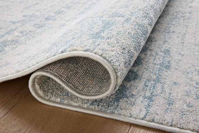 Loloi Kamala Collection KAM-04 Sky/Dove 4'-0" x 6'-0" Accent Rug