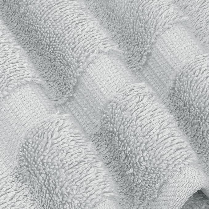 Chakir Turkish Linens, 100% Cotton Premium Quality Turkish Bath Sheets (35''x70'' Large Bath Sheet Towels - Silver Gray)