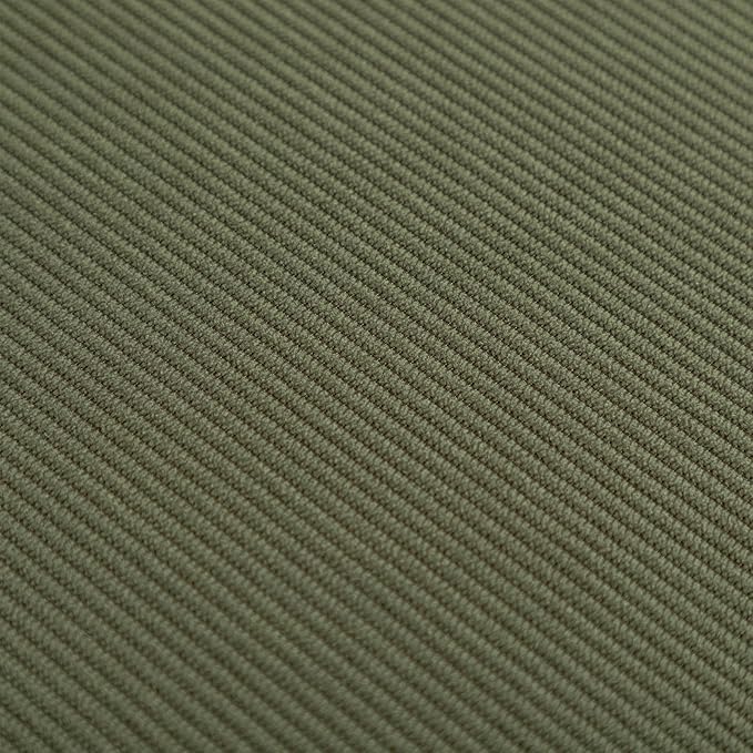 Dining Room Chairs Set of 2,Mid Century Modern Kitchen Chairs,Green Corduroy Fabric Upholstered Accent Chairs,Metal Legs Wooden Desk Chairs,Armless and No Wheels for Kitchen Dining Room