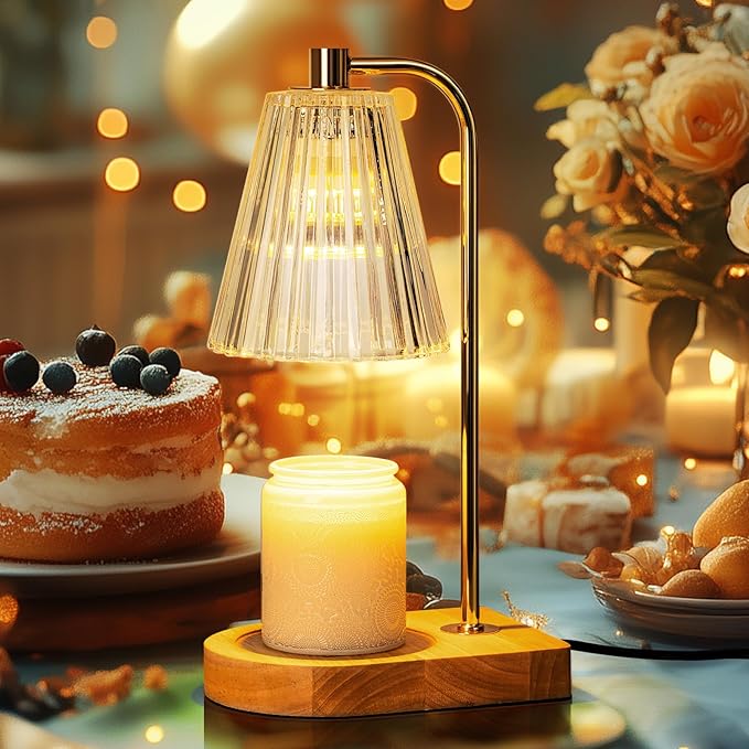 Marycele Birthday Gifts for Women, Candle Warmer Lamp with Timer, Unique Birthday Gifts for Wife Mom Friends Sister, 20th 30th 40th 50th 60th Year Old Gift Ideas