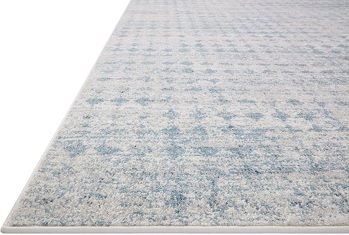 Loloi Kamala Collection KAM-04 Sky/Dove 4'-0" x 6'-0" Accent Rug