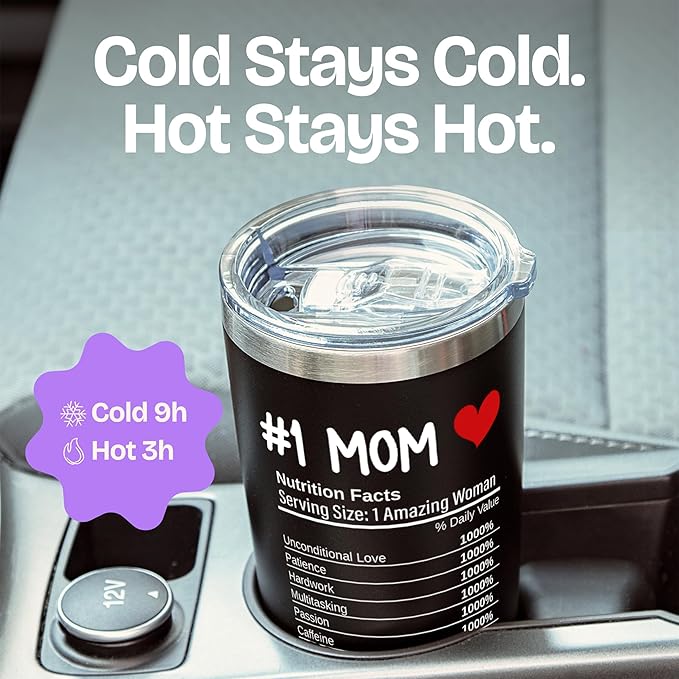 Christmas Gifts for Mom from Son - Having Me As a Son Is the Only Gift You Need 20oz Black Insulated Tumbler Best Mom Ever Gifts from Son, Mother Birthday Present Favorite Son Mug Gift Basket Stuffers