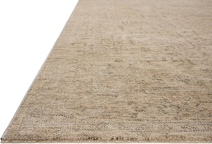 Loloi Magnolia Home by Joanna Gaines Junie Collection JUE-02 Oatmeal/Smoke 2'-7" x 10'-0", .38 Pile Height, Runner Rug