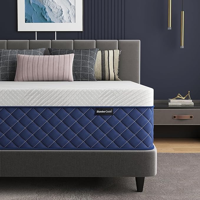 Full Mattresses, 14 Inch Hybrid Full Mattress in a Box, Memory Foam and Individual Pocket Spring Breathable Comfort for Sleep Supportive and Pressure Relief, CertiPUR-US, 54"*75"*14"