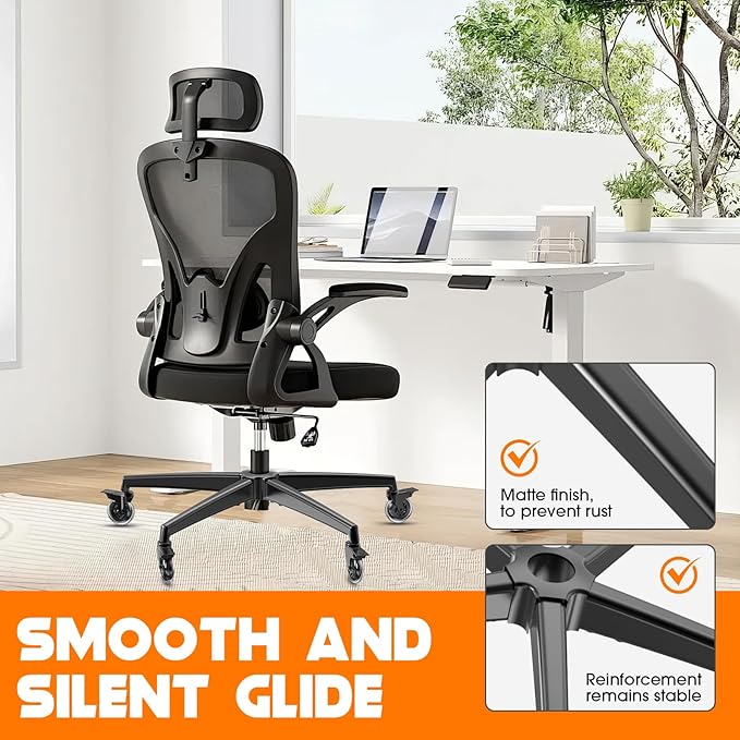 Office Chair Base Replacement (3300 lbs) - Heavy Duty Alloy Office Chair Base Replacement, Universal Gas Cylinder and Caster Socket