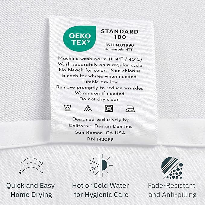 California Design Den 6-Pc King Size Sheet Set with 4 Pillowcases - Soft 400 Thread Count 100% Cotton Sheets, Cooling Sateen Weave, Luxury Deep Pocket Bedsheets Set - Peacock Blue